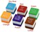 Generic 6 Styles/Set Kawaii Cute Teachers Stampers Inking Praise Reward Stamps Motivation Sticker School Supplies(6 Colors)