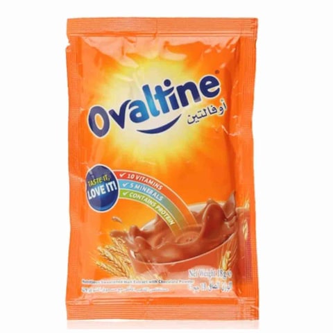 Ovaltine Sweetened Malt Extract With Chocolate Powder 18g