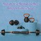 Sky Land Unisex Adult Enviromental Adjustable Dumbbell N Barbell Set With Kettlebell - Black-Em-9268-20, Sky Land Barbell-With Kettlebell-Em-9268-20