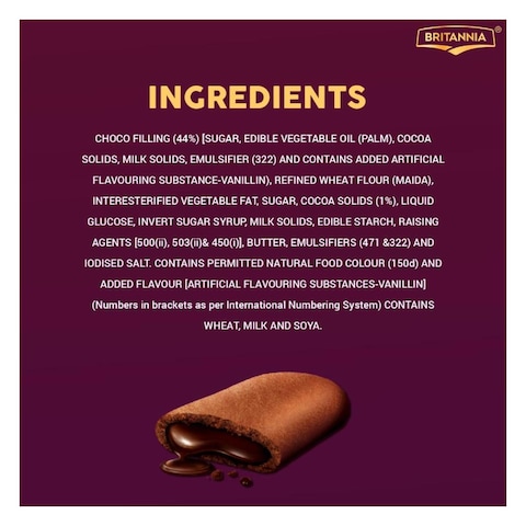 Britannia Pure Magic Chocolush Biscuits 75g