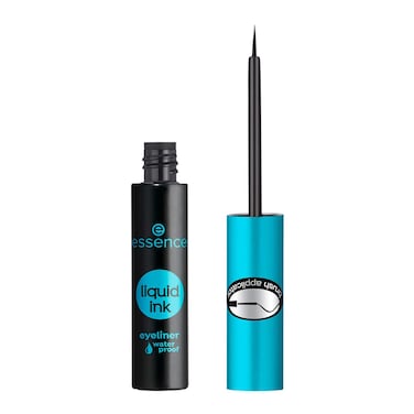 essence Super Fine Eyeliner Pen - Waterproof Deep Black