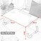 Aitmexcn Foldable Laptop Table, Portable Standing Bed Desk, Breakfast Serving Bed Tray, Notebook Computer Stand Reading Holder For Couch Floor (B-Kitty)