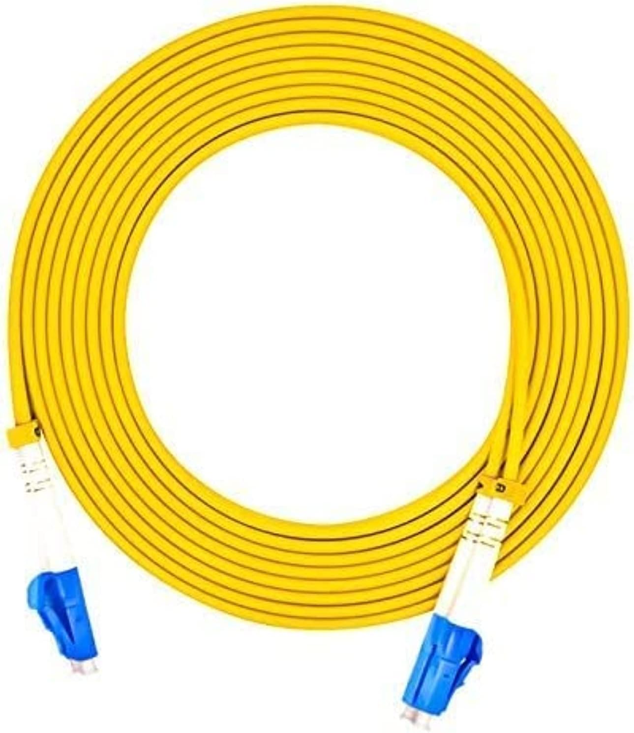 DKURVE&reg; LC to LC Fiber Patch Cable Single Mode Duplex - 9/125um OS1 LSZH - 5M