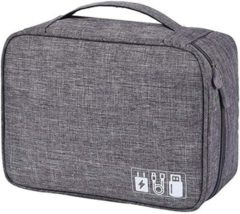 Innovative Universal Cable Organizer Bag Grey