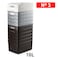 PLASTIC FORTE Rattan Basket 10L 33 x 22 cm