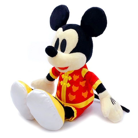 Disney Mickey Mouse With Chinese Costume Plush Toy Multicolour 14inch