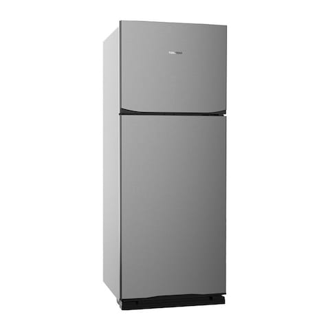 ثلاجة تورنيدو نوفروست 386 لتر - فضي - RF-480T-SL
