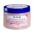 Buy Dr. Teals Restore  Replenish Pink Himalayan Sea Salt Scrub 454g in UAE