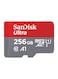 SanDisk Ultra microSDXC Micro SD Card 120MB/s Memory Card 256GB Red/Grey