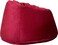 Luxe Decora Soft Suede Velvet Bean Bag Cover Only (3XL, Red)