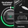 Spigen Rugged Armor designed for Airpods Pro 2nd Generation case (2022) Airpods Pro 2 case cover with Carabiner - Matte Black