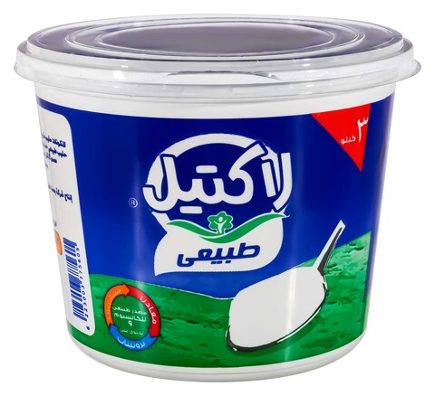 زبادي طبيعي لاكتيل - 3 كجم