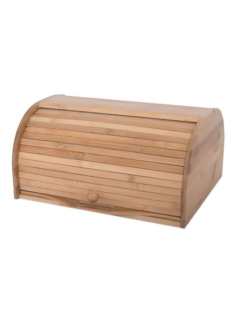Buy Alberto Bread Box With Movable Board Brown 40X32X20cm Online ...