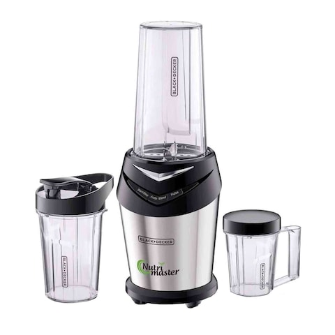 Black+Decker NutriMaster Blender 600 W NE600-B5 Silver/Black