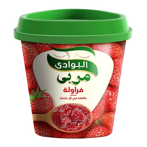 البوادي مربى فراولة - 190 جرام