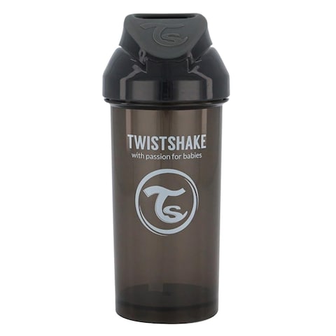 Twistshake Straw Cup 6 Months 360ml Black