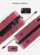 3-Piece Hard side ABS Luggage Trolley Set 20/24/28 Inch Red