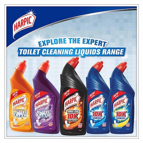 Harpic Active Fresh Toilet Cleaner with Lavender Scent - 450 ml
