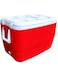 ALSAQER 60-Litre Ice Box Thermo insulated Picnic Cool Box-Thermo Keeper Container Expanded Cooler Fishing Ice Box-Red