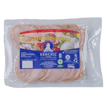 Kenchic Chicken Garlic Salami 200G