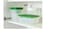 Food container set of 17 transparent/green