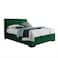 In House Blven Velvet Bed Frame - Queen - 200x140 cm - Dark Green