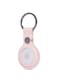 Decoded Leather Keychain for AirTag - Pink