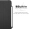 Khomo iPad Pro 12.9 Inch Case 3rd Generation (Released 2018) With Pen Holder, Dual Black Super Slim Cover Support Pencil Charging