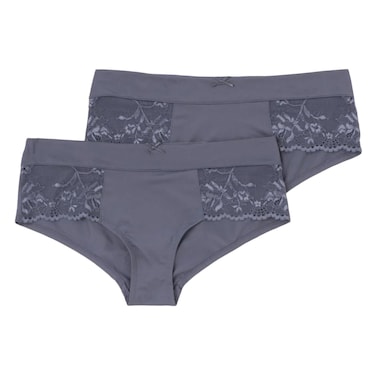 TEX Clara Shorties For Women Size 42/44 2 Pieces Grey