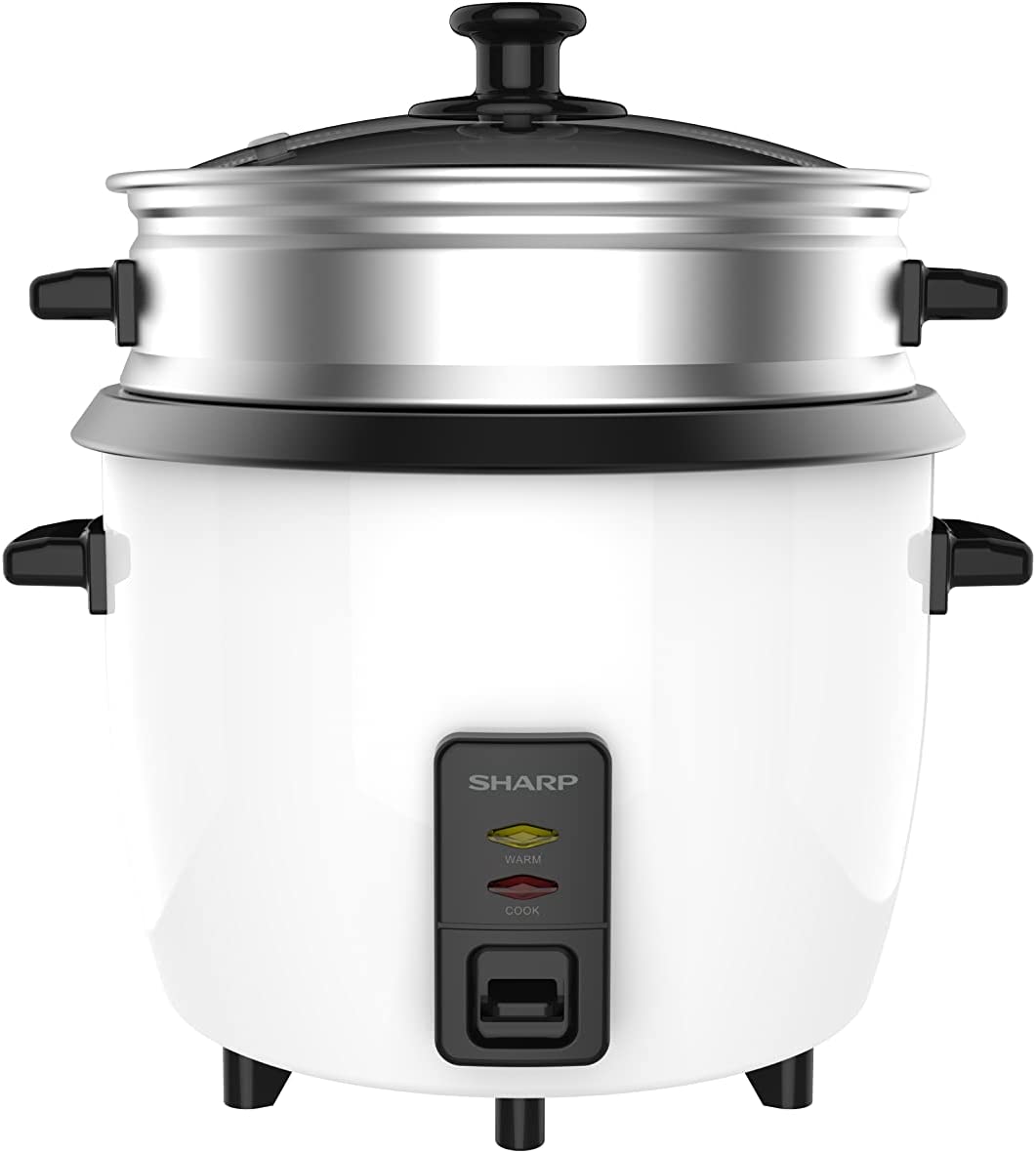 Buy Sharp 700W 1.8L(10 Cups) 2-In-1 Non-Stick Rice Cooker & Food ...