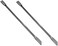 Generic Professional Nail Cuticle Pusher Stainless Steel (2 Pcs)