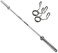 Max Strength Olympic Bar With Spring Collars Weight Lifting Bar With Rotating End 72"