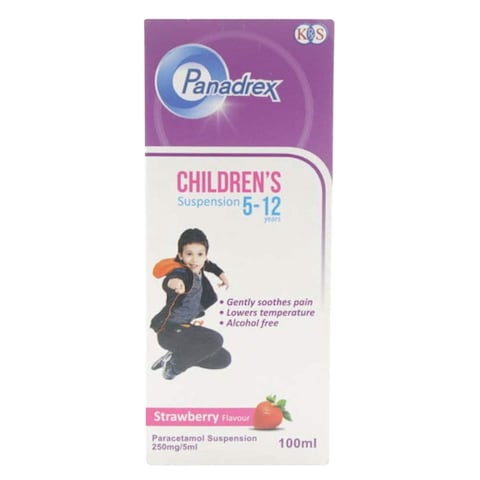 PANADREX CHILDRENS SUSPENSION 100ML