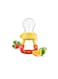 2pcs Baby Fresh Fruit &amp; Vegetable Food Feeder Bottle Yellow