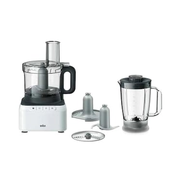Braun Food Processor FP 3131, 2.1 L, 800 W, Easy Cleaning, White