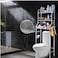 Generic 3 Layer Metal Bathroom Storage Shelf Rack, Space Saver Shelf Organizer Holder