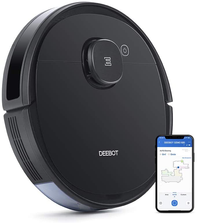Buy Ecovacs DEEBOT OZMO920 Robotic Vacuum Cleaner, 2-in-1 Vacuuming ...