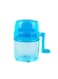 Generic Hand Crank Operated Ice Crusher Maker Blue 14.3 x 10 x 14.3centimeter