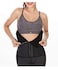 Aiwanto Small Waist Trainer for Women Sport Girdle Waist Trainer Corsets Hourglass Body Shaper Black S