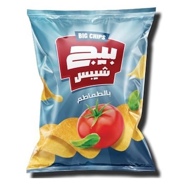 بيج شيبس بطعم الطماطم - 30 جرام