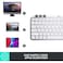 Logitech MX Keys Mini for Mac Minimalist Wireless Keyboard, Compact, Bluetooth, Backlit Keys, USB-C, Tactile Typing