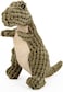 Plush Pet Dinosaur Dog Toy - Multicolor - Multicolor - 3pc