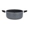 Delcasa Granitecoted Casserole With Glass Lid 24Cm
