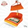 Kress Kleen Dust Pan Broom Set 'Foldable' - Sheriff (Orange)