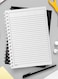 Lowha Spiral Notebook With 60 Sheets And Hard Paper Covers With Nature &amp; Space Design, For Jotting Notes And Reminders, For Work, University, School