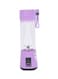 Generic Electric Blender And Portable Juicer Cup 500 ml ALD-002 Purple/Clear
