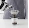 3-piece metal filter coffee set, stainless steel