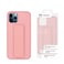 Protective Case Cover with Finger Grip Stand for iphone  12 Pro Max  - Pink