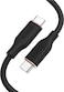 Anker Cable USB-C to USB-C , 643 Cable 100W 6ft, USB 2.0 Type C Charging Cable Fast Charge for MacBook Pro 2020, iPad Pro 2020, iPad Air 4, iPad Mini 6, Galaxy S22/S21, Pixel, Switch (Midnight Black)