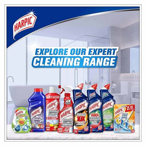 Harpic Fresh Power Toilet Cleaning Blocks - Summer Breeze Scent - 35 gram